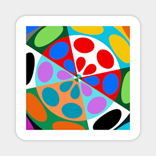 Simply colorful 2 Magnet