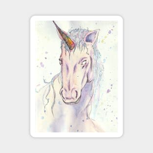 Watercolor Unicorn Magnet