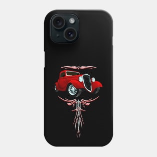 Red 34 Ford with Pinstripes Phone Case