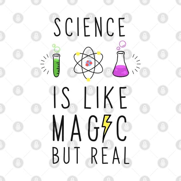 Science is like magic but real by Enzai