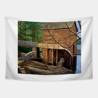 Stone Mountain Mill Tapestry