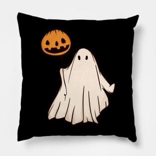 Vintage Ghost Pillow