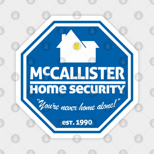 McCallister Home Security Magnet by PopCultureShirts