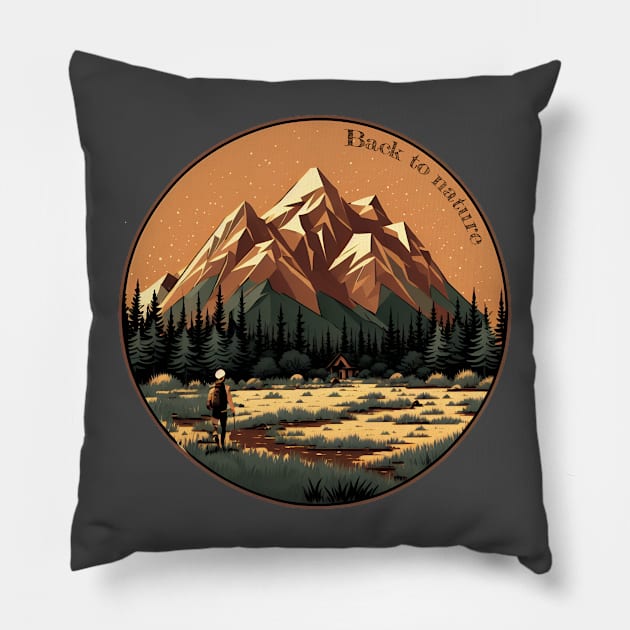 Back to nature Pillow by Linkme