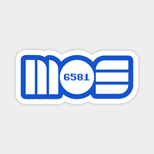 MOS Sid Chip 6581 Magnet