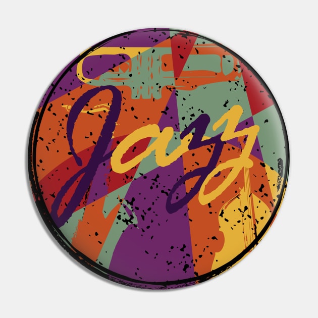 Modern Jazz Theme Design Pin by jazzworldquest