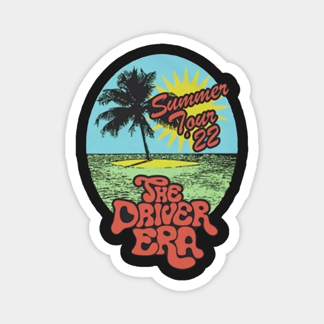 The driver era island summer tour 1 Magnet by Levandotxi