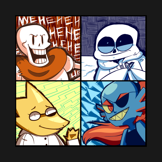 Undertale by almnasty