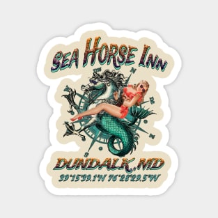 sea horse inn Magnet