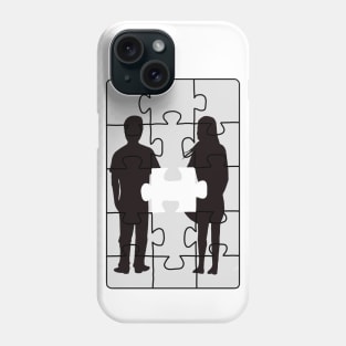 Missing puzzle piece Phone Case