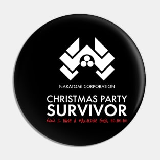 Nakatomi Corporation Christmas Party Pin