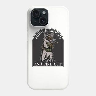 Tactical trash panda Phone Case