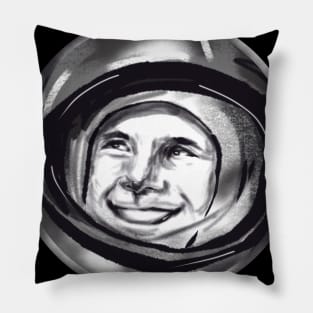 Gagarin merch.  cosmonaut. USSR space Pillow