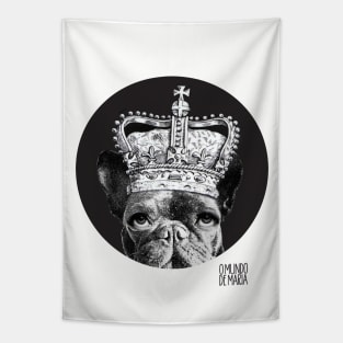 French bulldog Queen Fornasetti Tapestry