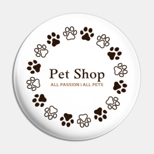 CAT DOG LOVER Pin