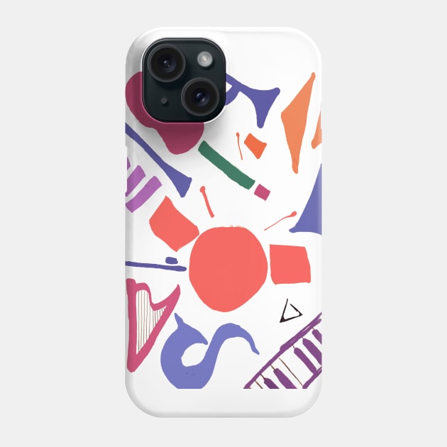 Instruments Phone Case by myleshuntart