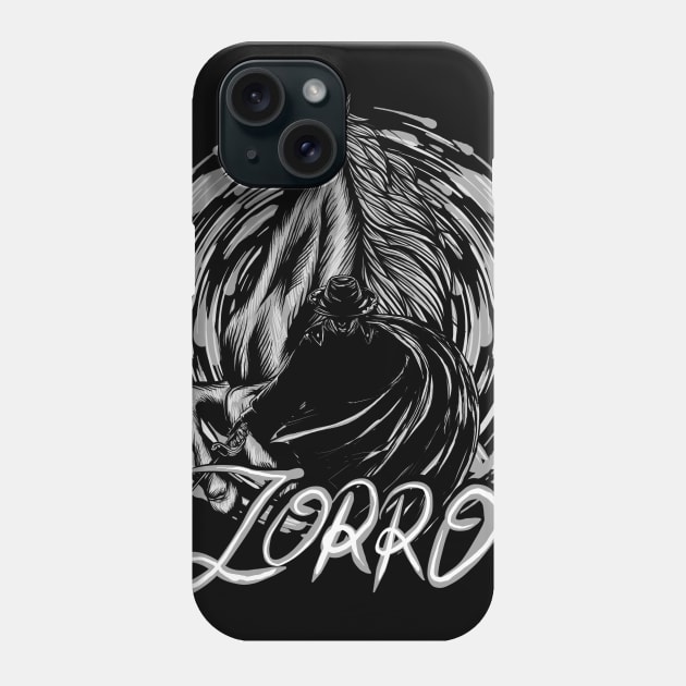 Zorro Phone Case by Tuye Project