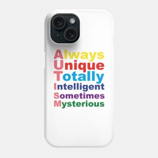 Always Unique Totally Intelligent Sometimes Mysterious Phone Case