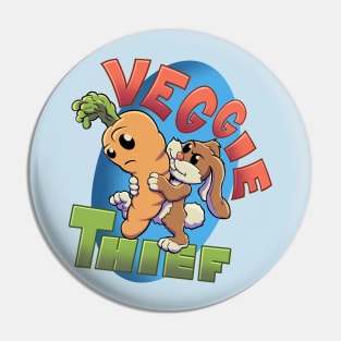 veggie thief Pin