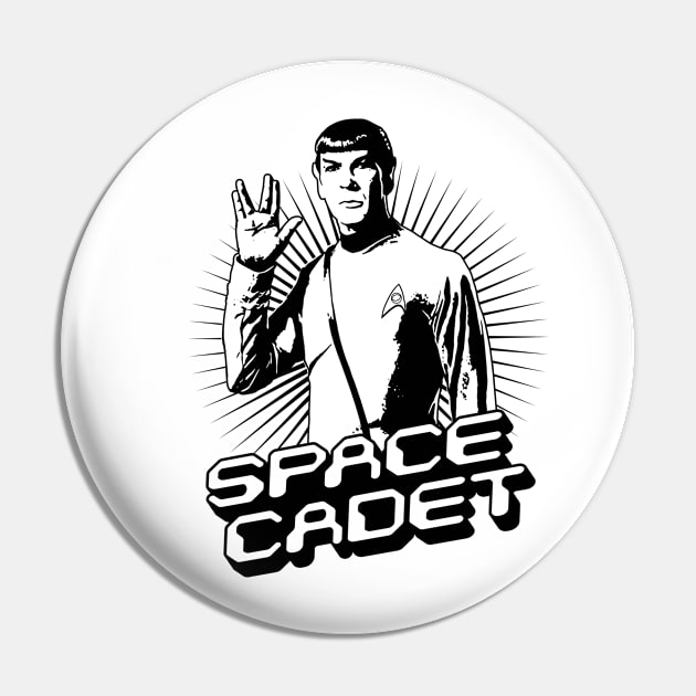 STAR TREK - Space cadet 2.0 Pin by ROBZILLA