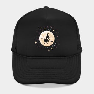 Witch Broom Hat