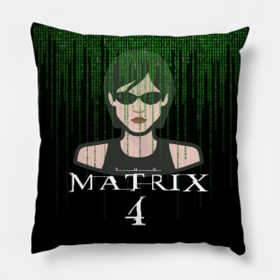 Resurrections Matrix 4 - avatar  Neo Keanu Reeves Pillow