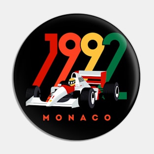 Retro Racing Car 1992 - Monte Carlo Pin