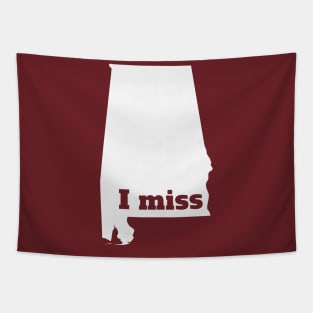 I Miss Alabama - My Home State Tapestry