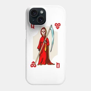 Easy Halloween Playing Card Costume: Queen of Hearts Phone Case