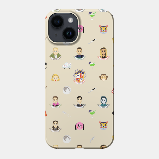 The Umbrella Academy Pattern Umbrella Academy Phone Case TeePublic