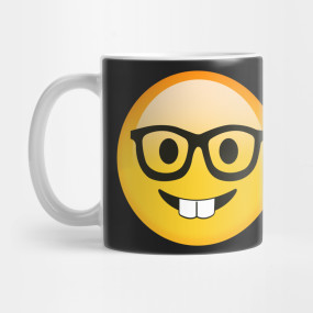 Nerd Emoji Computer Nerd Science Nerd Christmas gift - Geek - T-Shirt ...