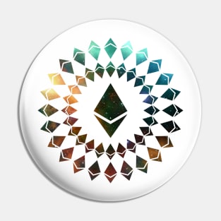 Ethereum – Circle Big Logo – Space Pin