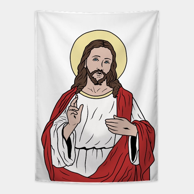 Jesus Tapestry by valentinahramov