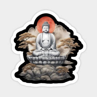 Samsara Buddhism Magnet