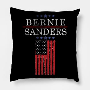 bernie sanders vintage Pillow