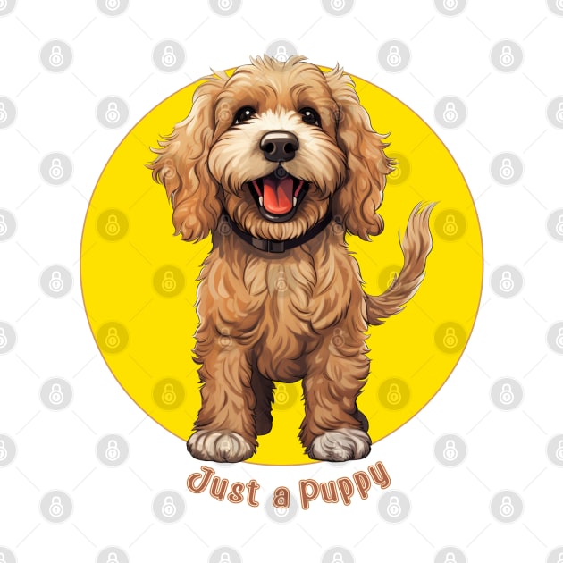 Just a Puppy - Cockapoo by Peter the T-Shirt Dude