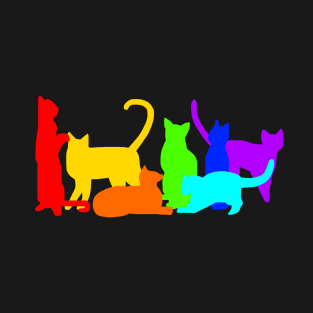 Rainbow Cats T-Shirt