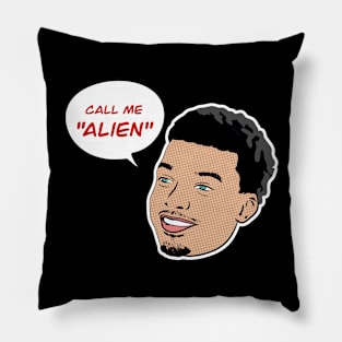 Wemby the alien Pillow