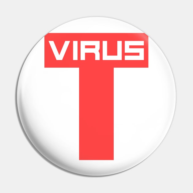 Virus Pin by Kiboune