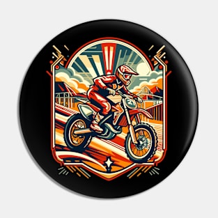 Motocross Pin