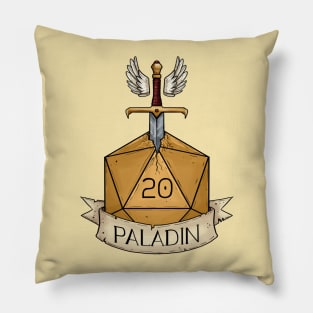 D20 - Paladin Pillow