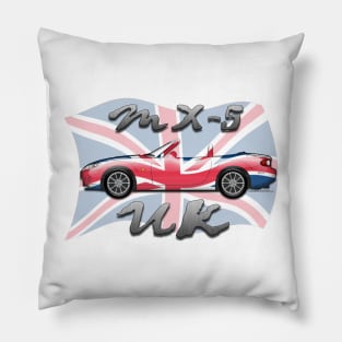 British Miata MX5 NC MK3 Pillow