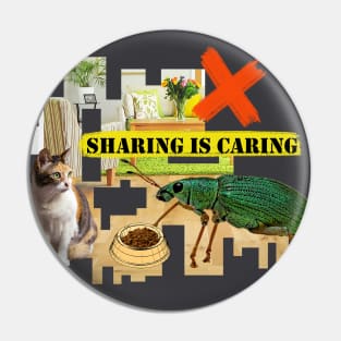 Sharing is caring Pin