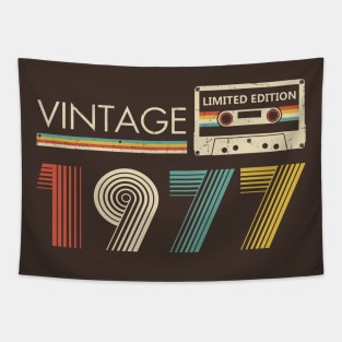 Vintage 1977 Limited Edition Cassette Tapestry