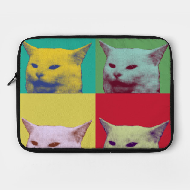 Pop Art Yelling Cat Meme Yelling Cat Meme Laptop Case Teepublic Browse thousands of other custom discord and slack emoji on emoji.gg. teepublic