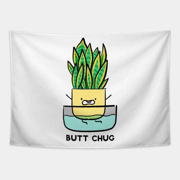 Butt Chug Tapestry by Home by Faith