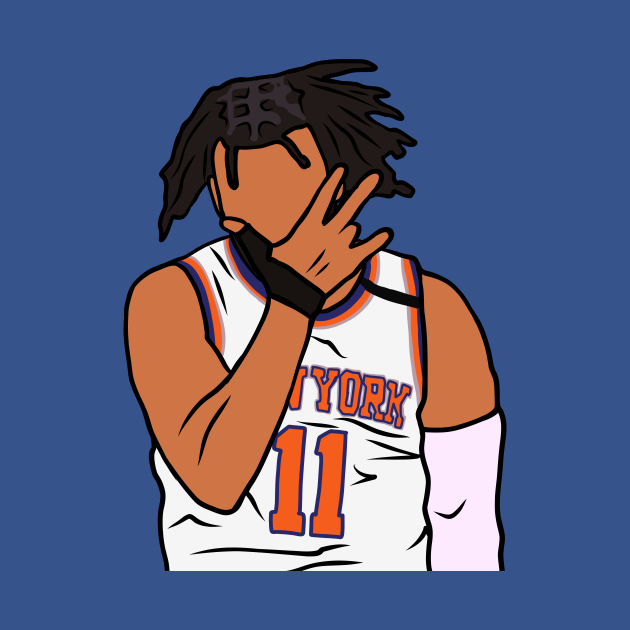 Jalen Brunson 3 Point Celebration - New York Knicks - T-Shirt | TeePublic