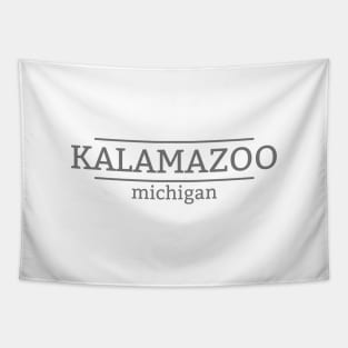 Kalamazoo Michigan Simple Vintage Design for Men and Women Tapestry