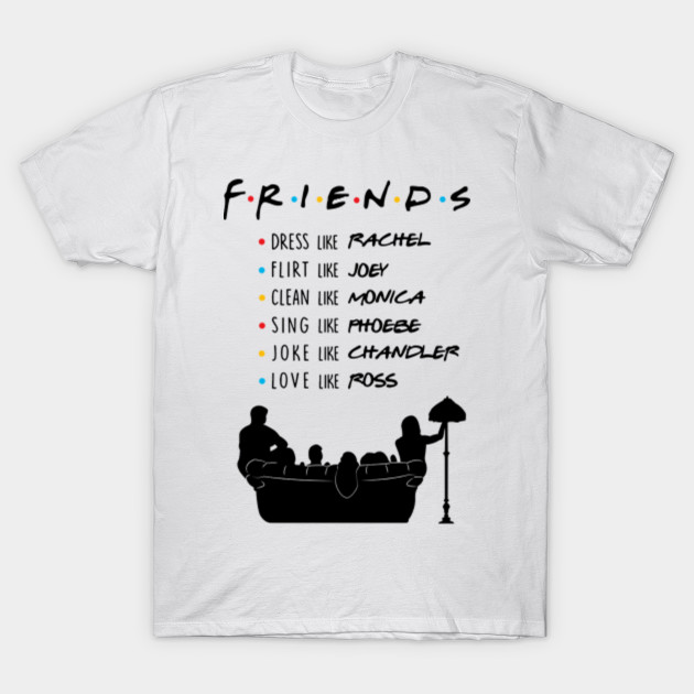 friends t shirt dress