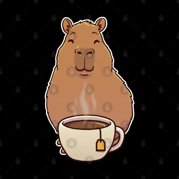 Capybara Tea Cup by capydays